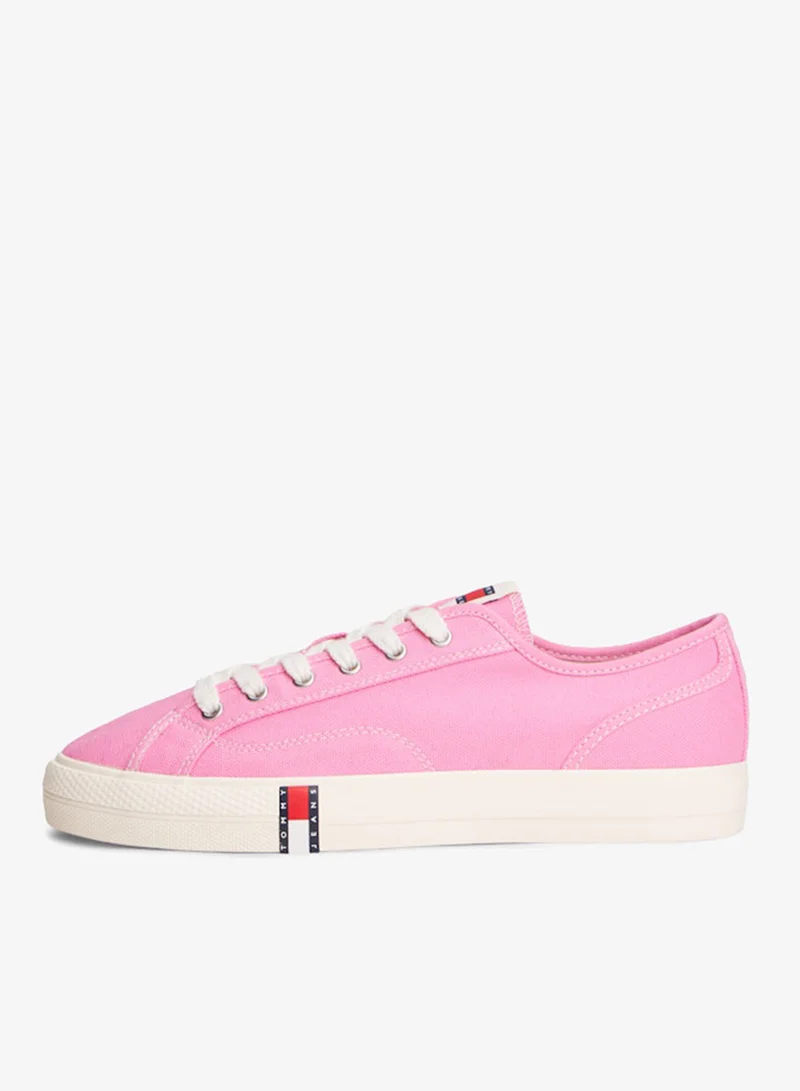 TOMMY JEANS  Archive Flag Stripe Canvas Trainers for Women | Best Price UAE